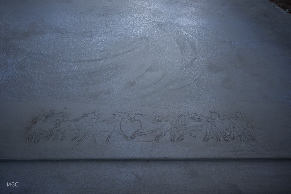 Decorative concrete patio installation by Matson General Contracting in Fort Bragg, CA