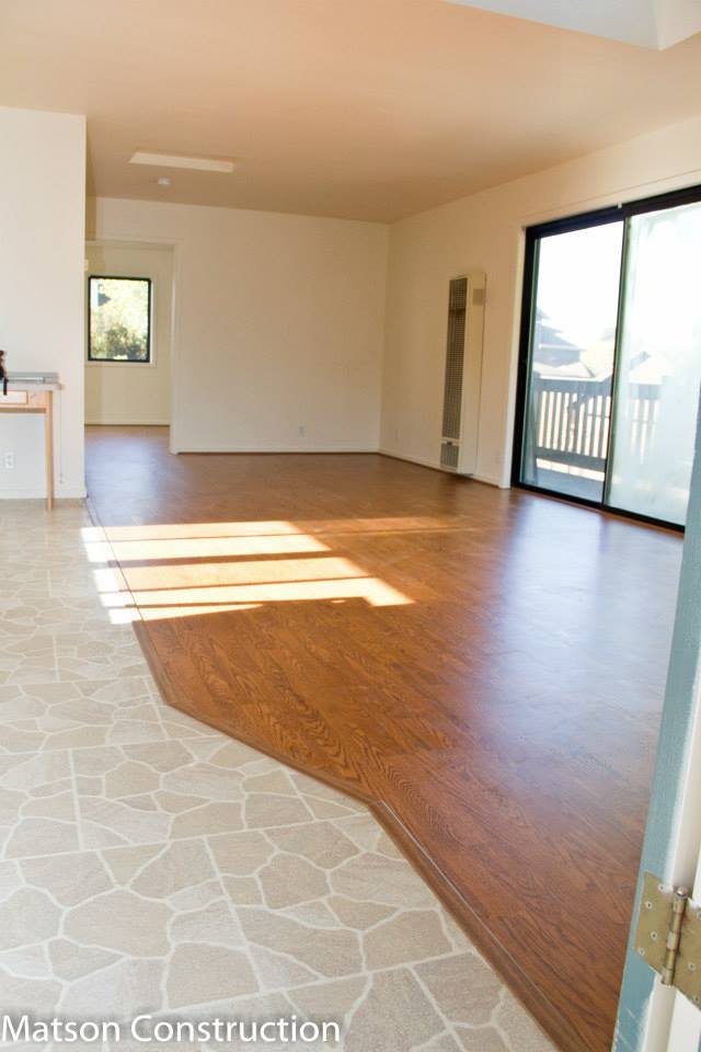 Custom flooring installation by Matson General Contracting Fort Bragg — photo 3