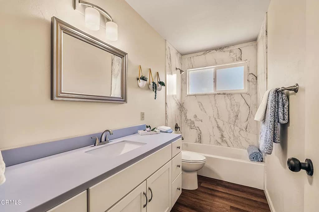 Bathroom remodel with custom tile by Matson General Contracting in Fort Bragg, CA